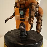 Lilith and Claptrap, Borderlands cake topper