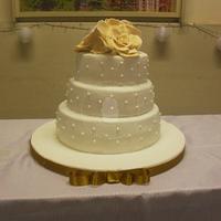 Wedding Cake "goldie"