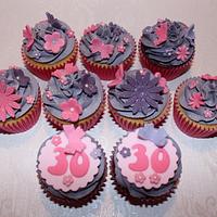30th Cupcakes