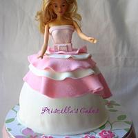 Dolly Varden Birthday Cake