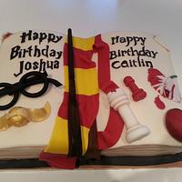 Joint birthday cake