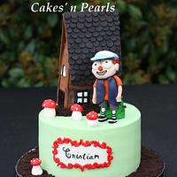 Gravity Falls themed cake