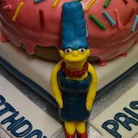 Priscilla's Simpson's cake
