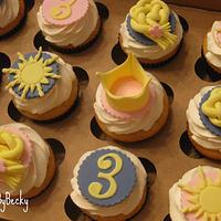 Tangled Cupcakes