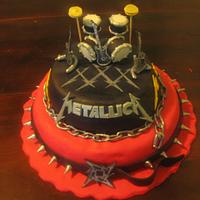 metallica cake