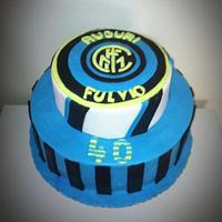 Inter cake. Torta Inter