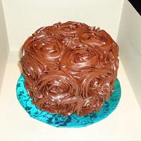 Chocolate Rosette cake
