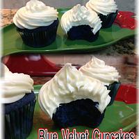 Blue Velvet Cupcakes
