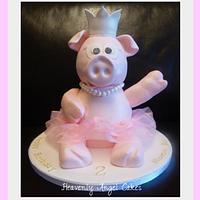 Princess Piggy Cake