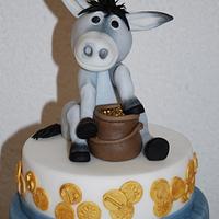 Cash Cow Birthday Cake