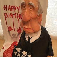 Alf Hitchcock -Psycho Birthday Cake! 