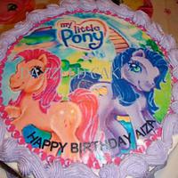 My little pony Birthday cake