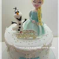 Disney's Frozen Elsa & Olaf Inspired Birthday Cakes