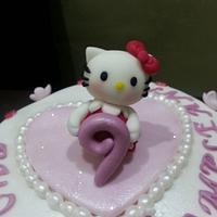 Hello Kitty flower birthday