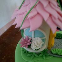 Flower fairy house