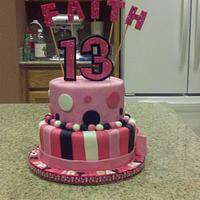 Girls birthday cake
