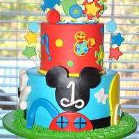 Mickey Mouse Clubhouse Cake