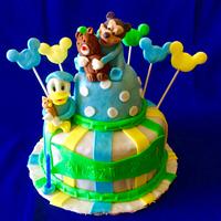 Baby Mickey cake 