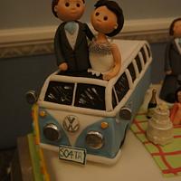 Campervan Wedding Cake