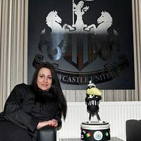 Newcastle United Magpie cake