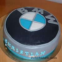 BMW logo - cake for my husband