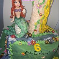 3D Rapunzel Tower cake
