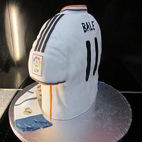 Real Madrid / Gareth Bale football top.