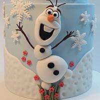 Frozen cake for Isabella!