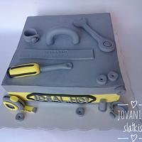 Tool box cake