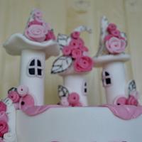 Cake fairy house