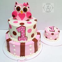 Owl 1st birthday 