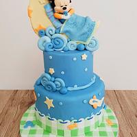 Baby Mickey Mouse Cake <3