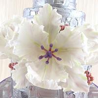 Klimt Inspired Wedding Cake