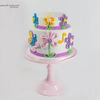 Ellie’s Quilled Birthday Cake