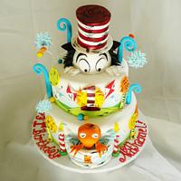 Dr Seuss themed 1st Birthday