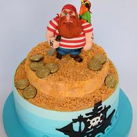 Yo-ho pirate cake!