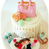 Elegant Romantic Cake