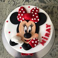 Minnie mause cake