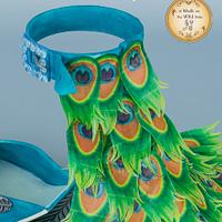 Peacock Shoe - Walk on the Wild Side Collaboration