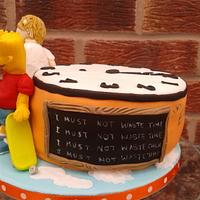 Bart Simpson Birthday cake