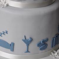 'All about you' 30th birthday cake