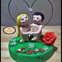 Love is.... happy Valentine's day