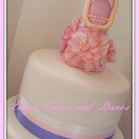 Two Tier Princess Cake
