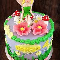 Tinkerbell Cake 