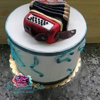 My accordion cake