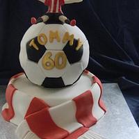 Football Fan Cake