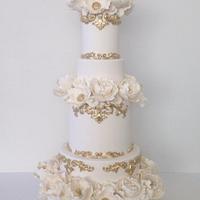 Lux wedding cake
