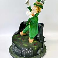Holy cake Batman- A cake collective collaboration- Mad hatter