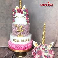 Unicorn cake, smash cake & cupcakes