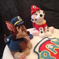 Paw Patrol Themed Cake